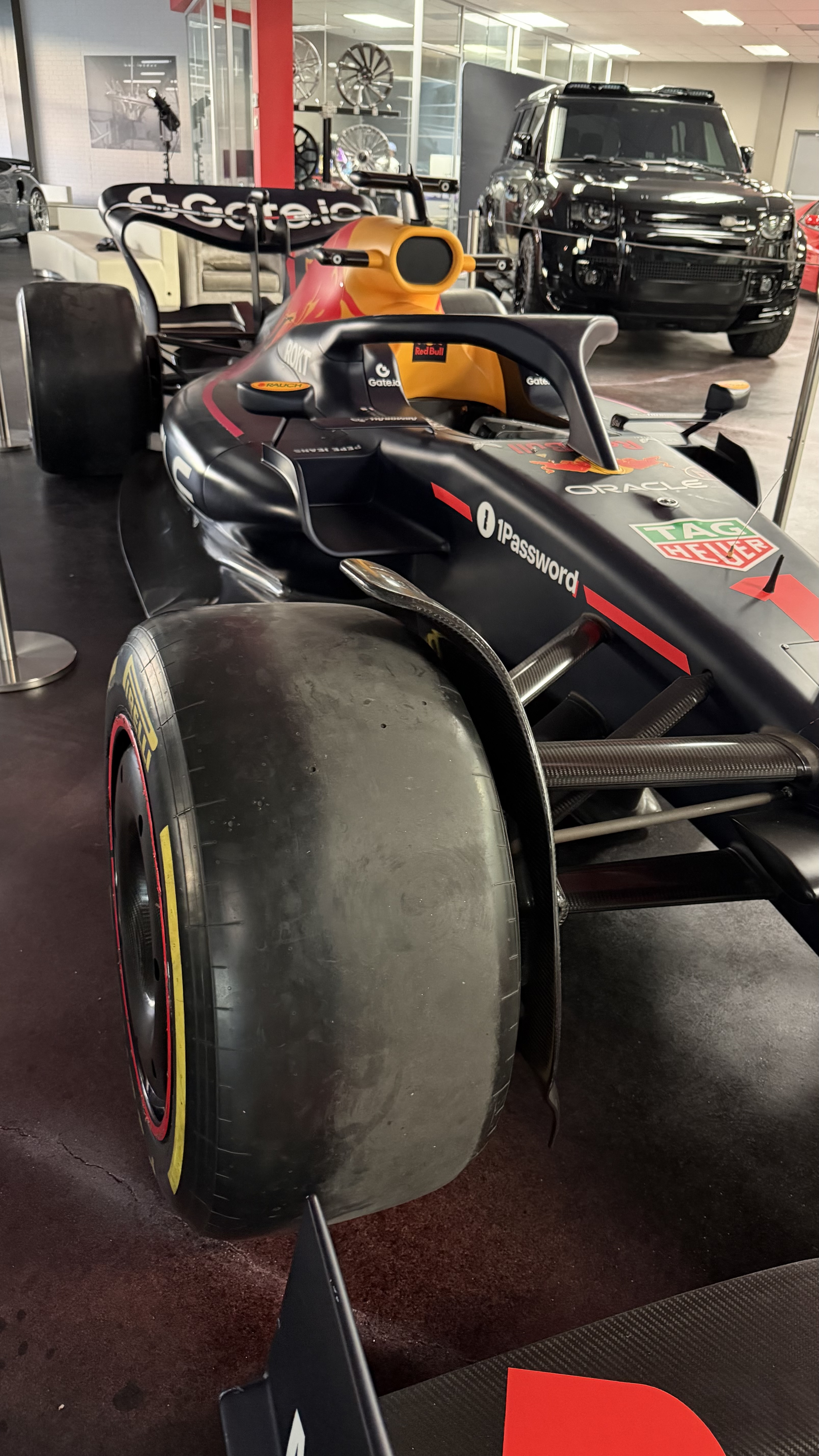 Vossen Wheels partnership display with SimsForHire simulators