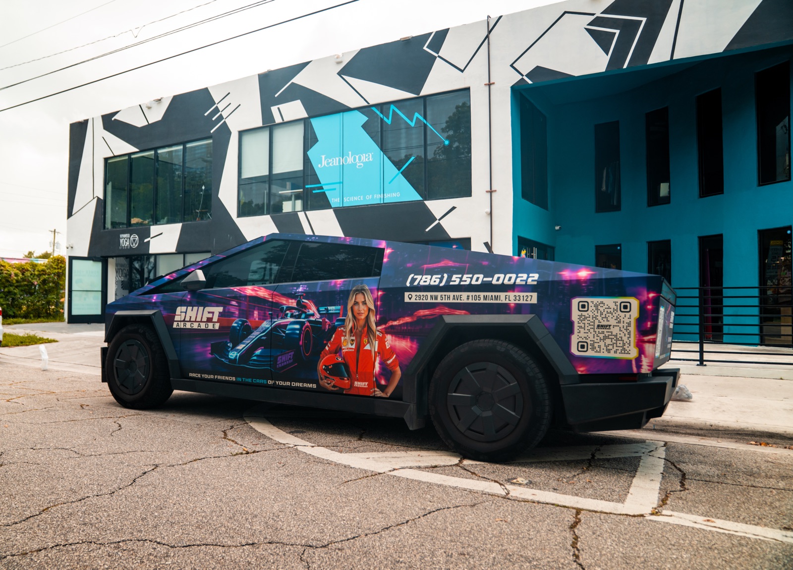 SimsForHire event setup with racing simulators in Doral