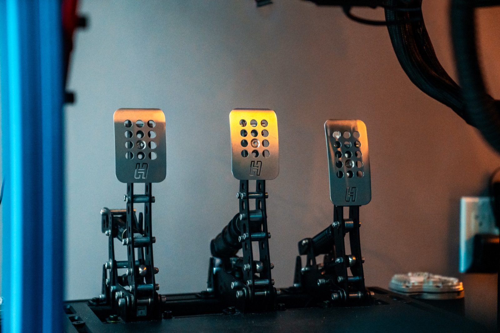 SimsForHire event setup with racing simulators in Hallandale Beach