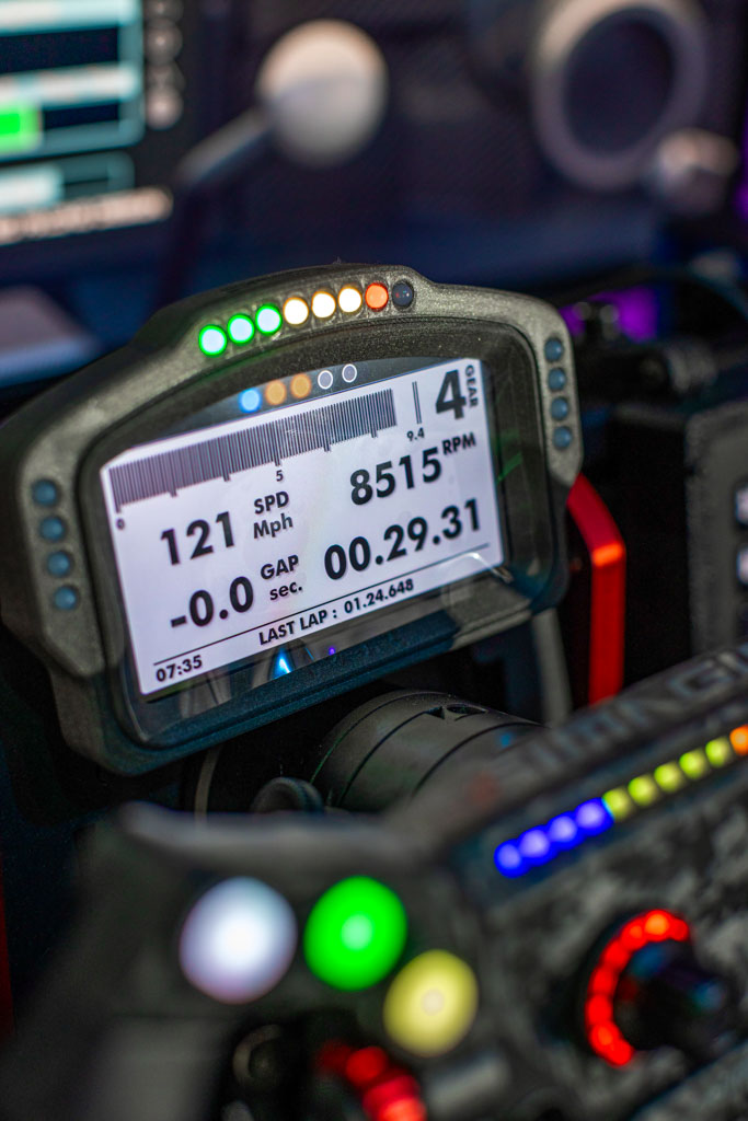 Racing simulator rental setup for event in Margate, Florida